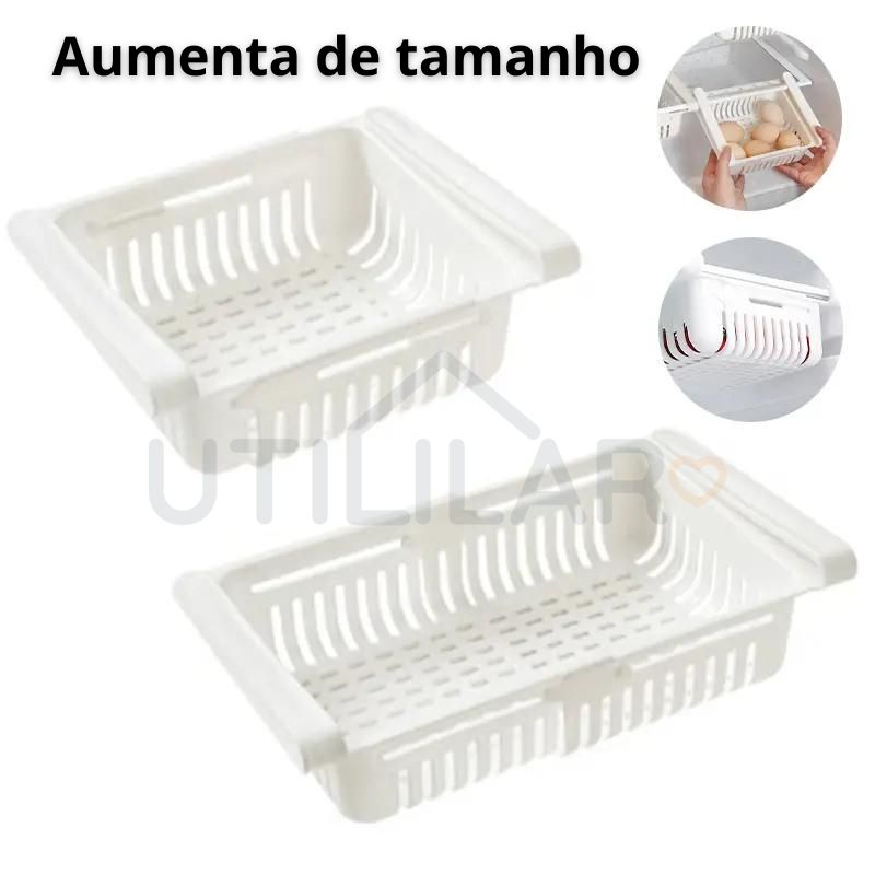 Bandeja Retrátil para Geladeira