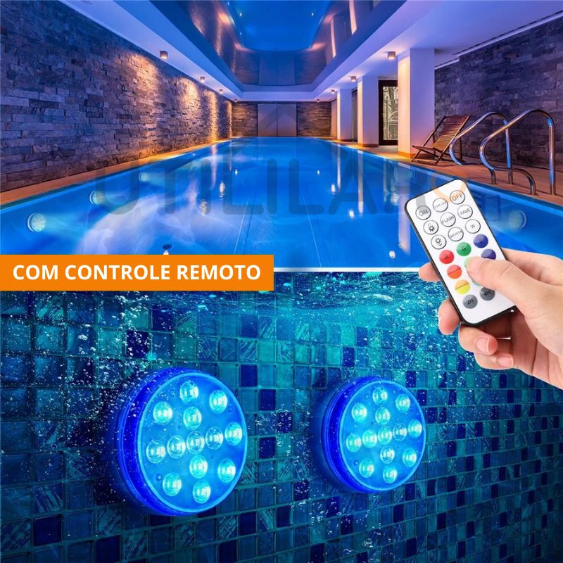 AquaLight - Iluminação de Luxo com Controle Remoto