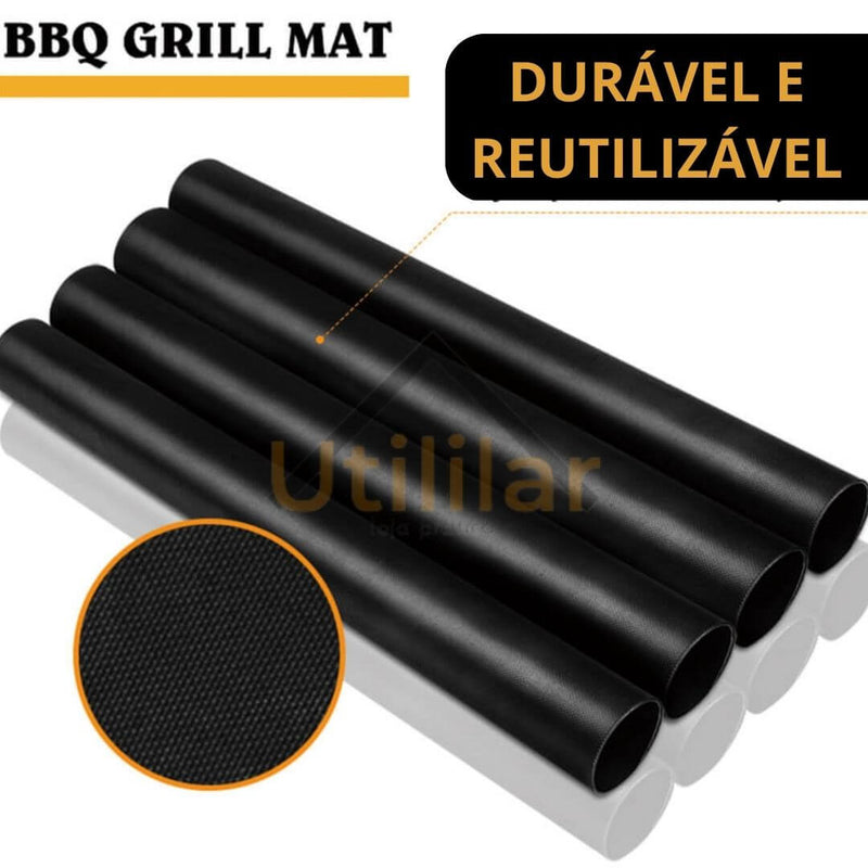 Grill Mat®- Manta Antiaderente e Reutilizável