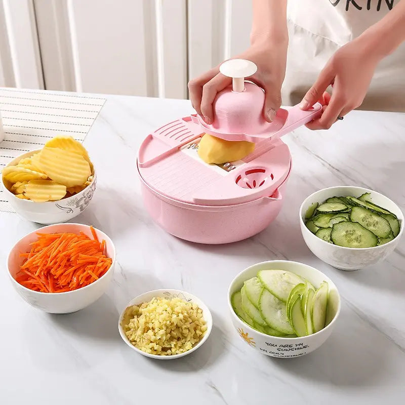 Cortador Multifuncional de Legumes Slicer da Utililar 12 em 1